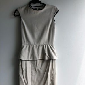 Zara dress w/ peplum
